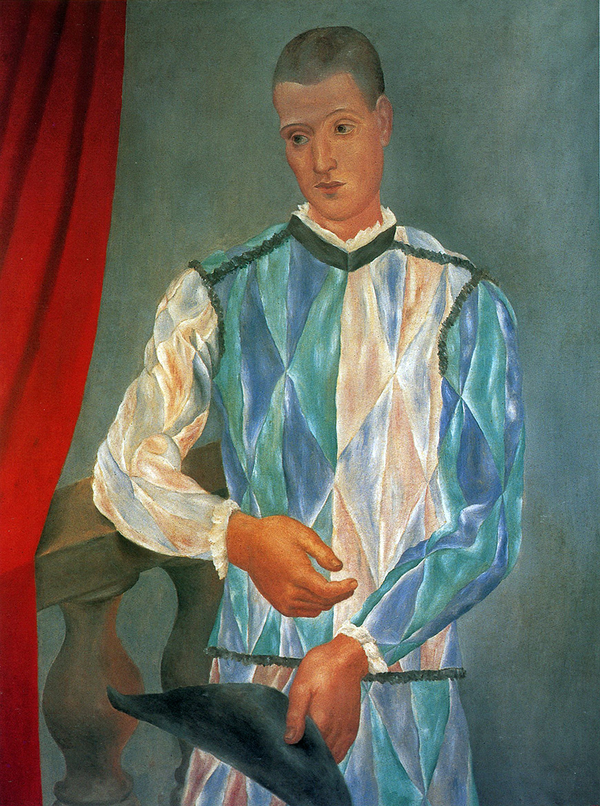 Pablo Picasso, Harlequin, 1917, Museu Picasso Barcelona
