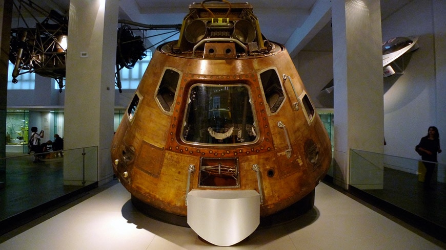 Science Museum London Apollo 10 command module