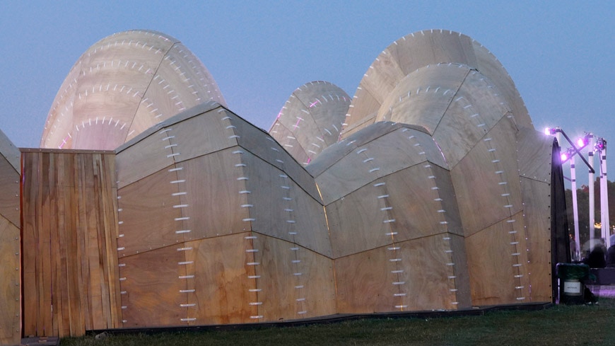 Roskilde festival pavilion