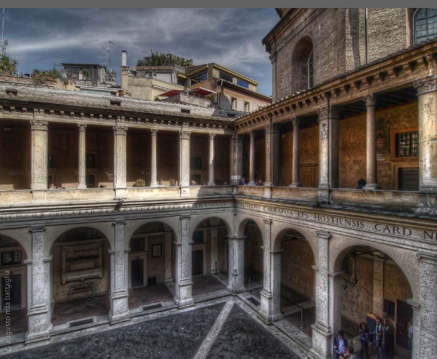 Chiostro del Bramante - Rome - Bramante's Cloister