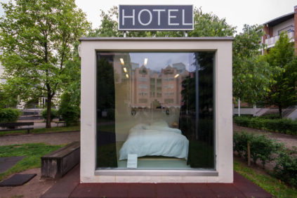 smallest hotel in the world hannes egger