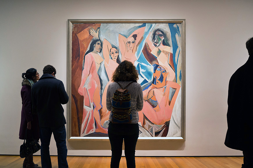 Pablo Picasso, Les demoiselles d'Avignon, 1907, MoMA