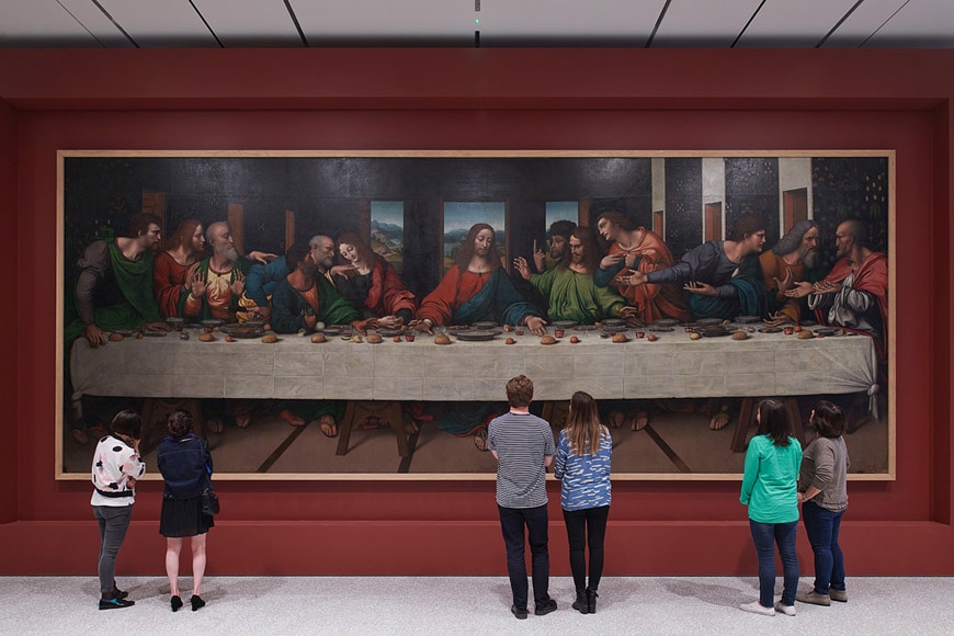 Royal Academy of Arts London Leonardo Last Supper copy