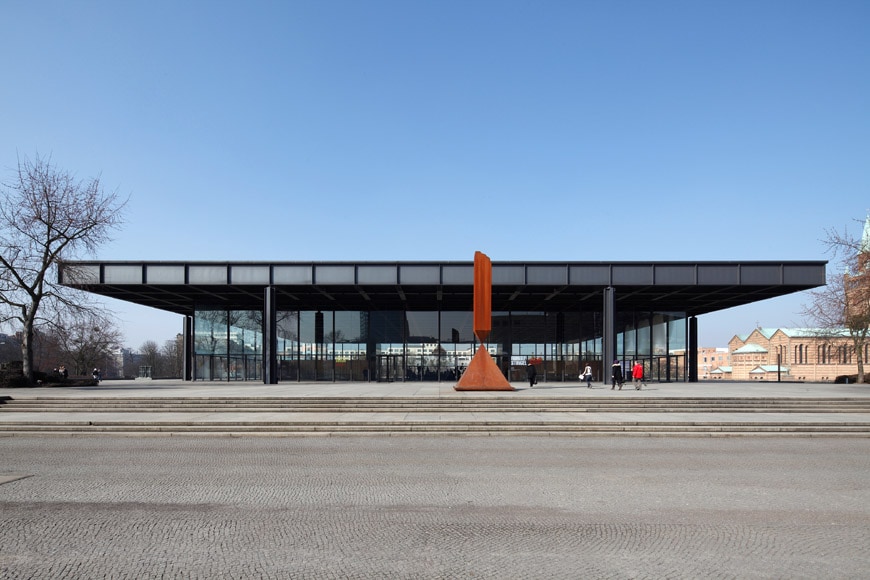 Neue Nationalgalerie Berlino Mies van der Rohe 1