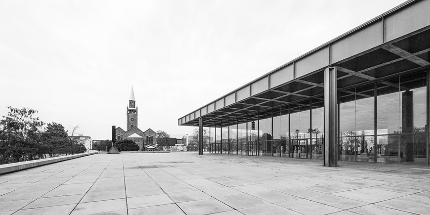 Neue Nationalgalerie Berlin Mies van der Rohe 14