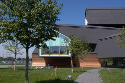 The Vitra Campus in Weil am Rhein, a collection of built architecture