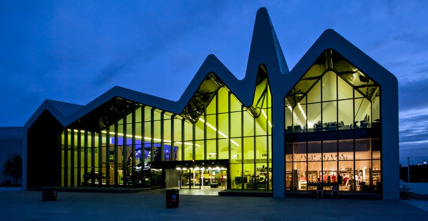 Riverside Museum of Transport - Glasgow | Zaha Hadid building