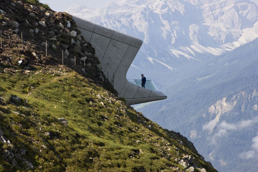 Messner Museum Corones Zaha Hadid
