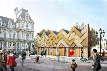 Paris | The (fully recycled) Circular Pavilion by Encore Heureux