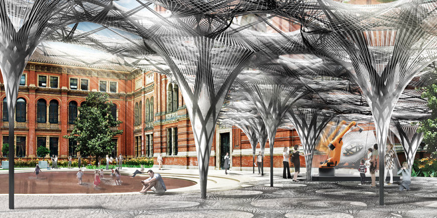 London Elytra Filament Pavilion From May 2016 Va Museum