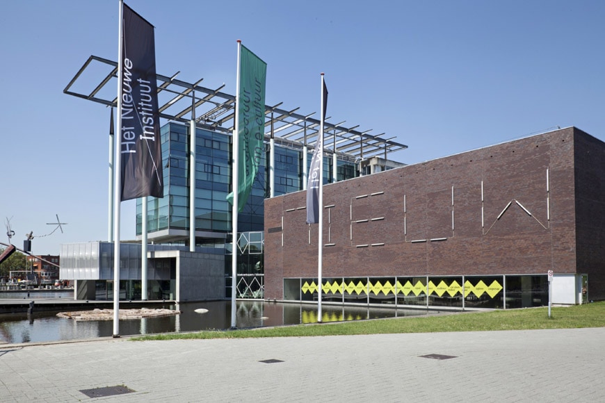 Het-Nieuwe-Instituut-Rotterdam-exterior view