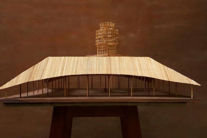 E’ una struttura in bamboo l’ MPavilion 2016 di Studio Mumbai