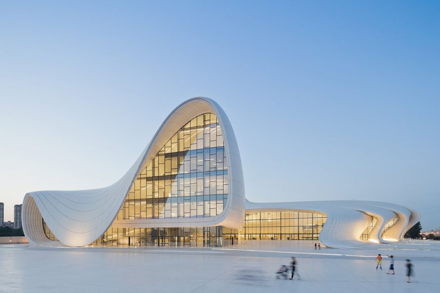 Heydar Aliyev Center - Baku, Azerbaijan | Zaha Hadid