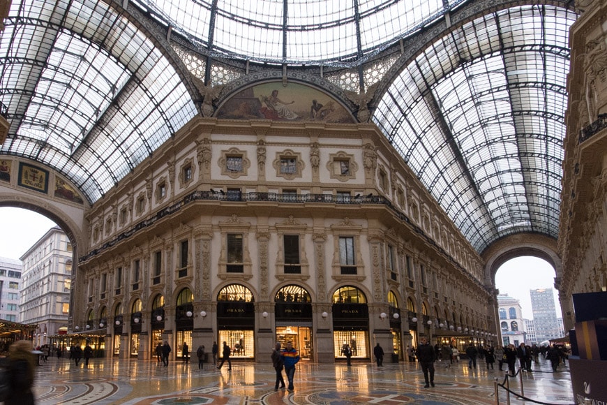 The Prada Galleria Project in Milan