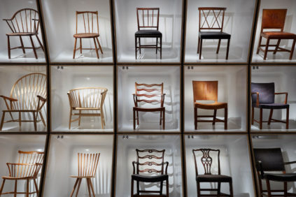 All the Danish chairs at the Designmuseum Danmark