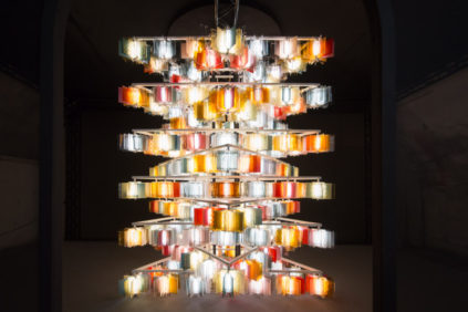 Salviati installazione luminosa Milano Design Week Inexhibit 9