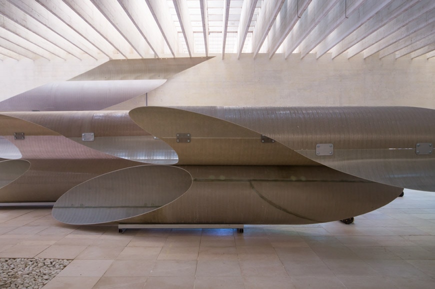 Siri Aurdal Flying Wave sculpture Nordic Pavilion Venice Biennale 2017 Inexhibit 4