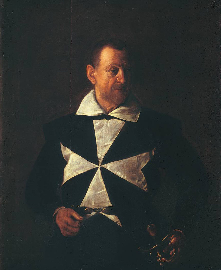 Caravaggio-Portrait-Knight-Malta