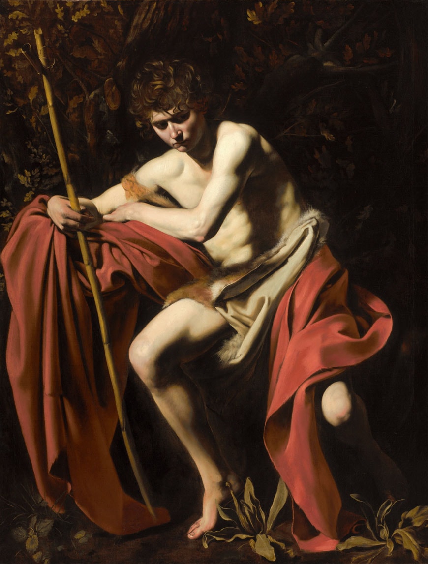 Caravaggio St. John Baptist Nelson-Atkins Museum of Art