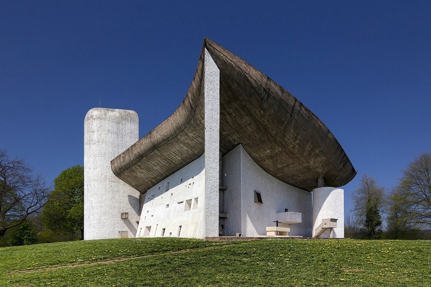 Le Corbusier Notre Dame du Haut Ronchamp Chapel 3