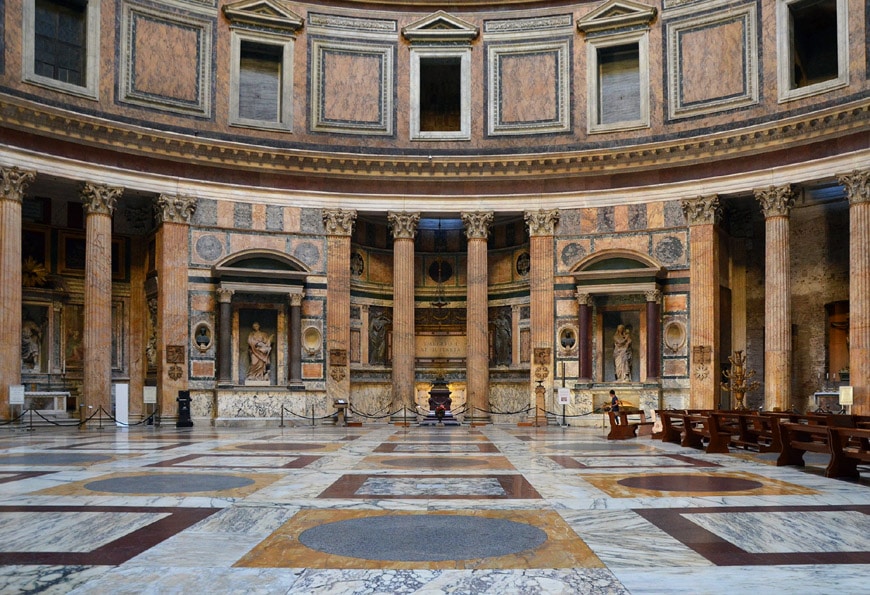 Pantheon Rome Inexhibit