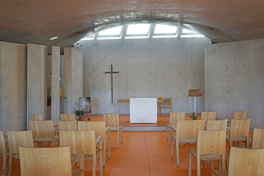 Renzo Piano, Saint-Clare Monastery oratory, Ronchamp