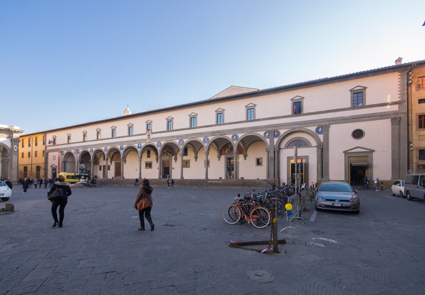 Filippo Brunelleschi Ospedale degli Innocenti Hospital of the Innocents Florence Firenze Inexhibit 06 l