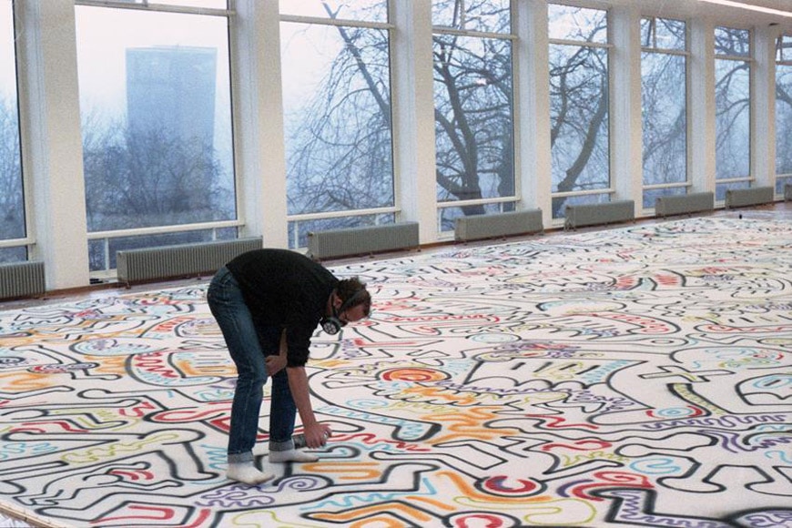 Image result for keith haring at work