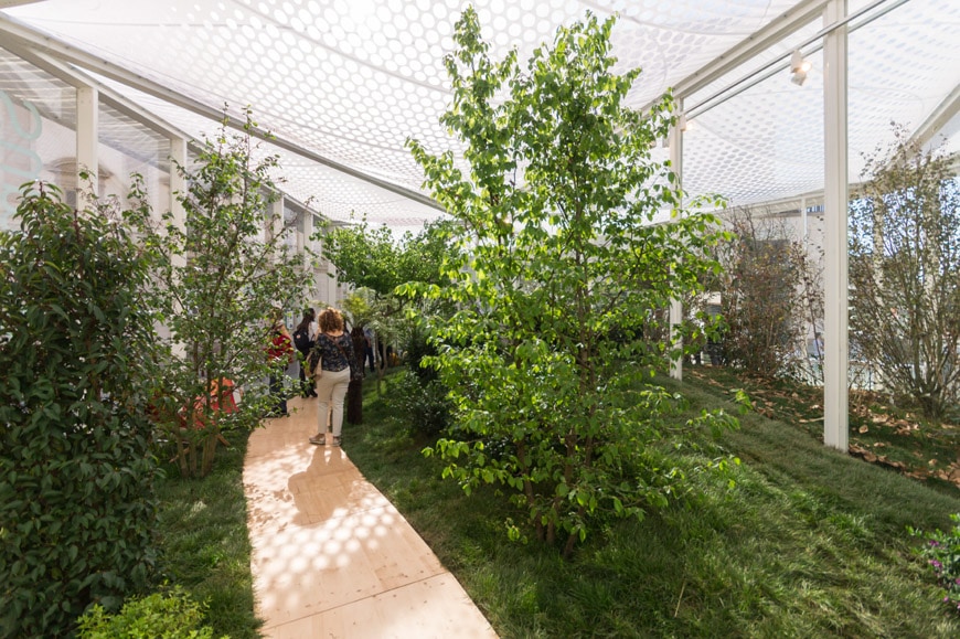 Carlo Ratti Living Nature pavilion Milan Design Week 2018 4L Inexhibit