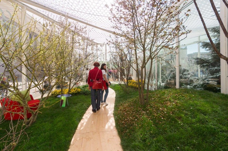 Carlo Ratti Living Nature pavilion Milan Design Week 2018 7L Inexhibit