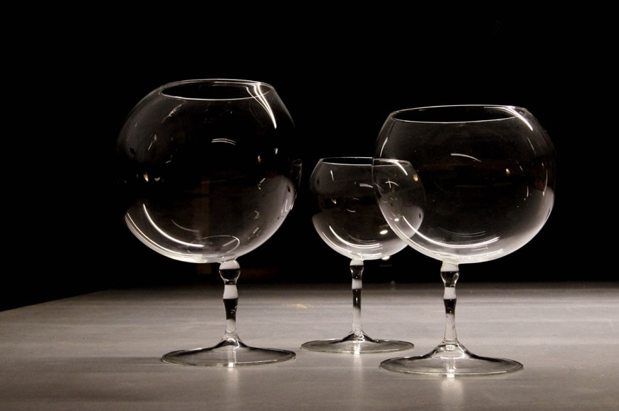 BUBBLE wine glasses KANZ