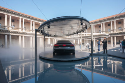 MAD Architects create island-like installation for Audi at Milan Design Week 2018