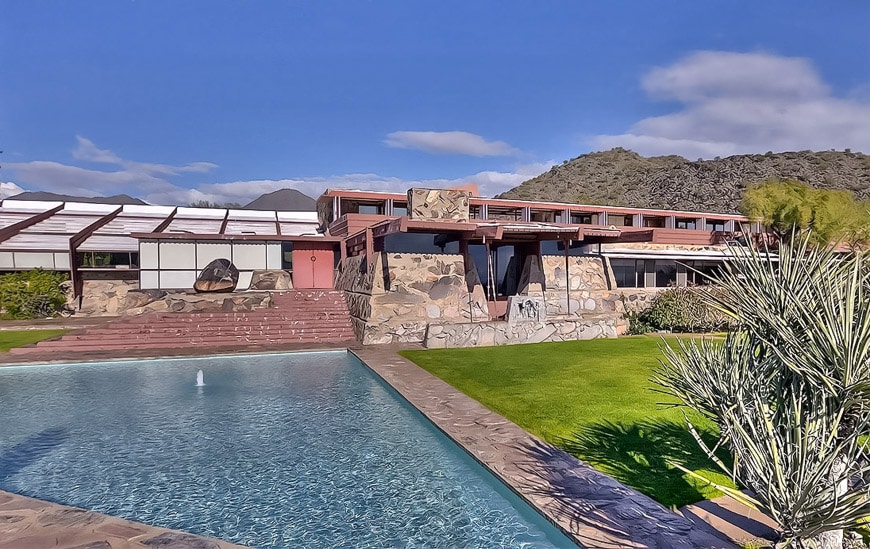 Frank Lloyd Wright Taliesin West Scottsdale Arizona 9