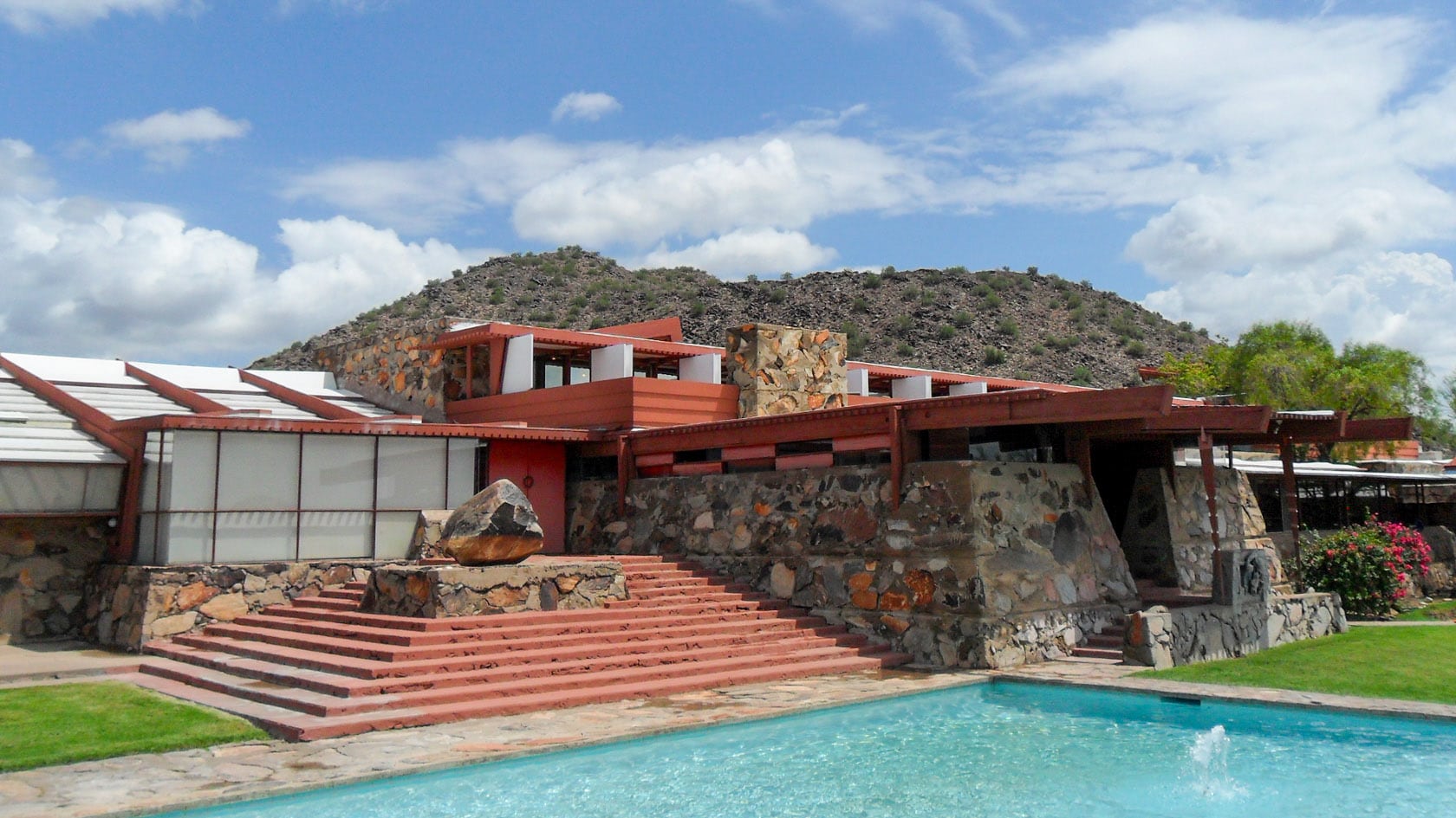 Frank Lloyd Wright Taliesin West Scottsdale Arizona Boardroom