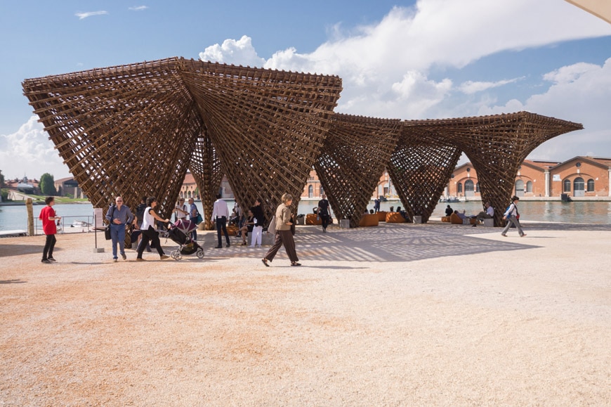 Vo Trong Nghia Bamboo Stalactite pavilion 2018 Venice Architecture Biennale Inexhibit 9