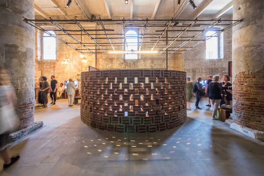 Case Design Avasara Academy installation Arsenale 2018 Venice Architecture Biennale Inexhibit
