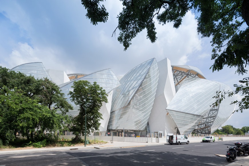 Fondation Louis Vuitton Paris Architect Frank Gehry