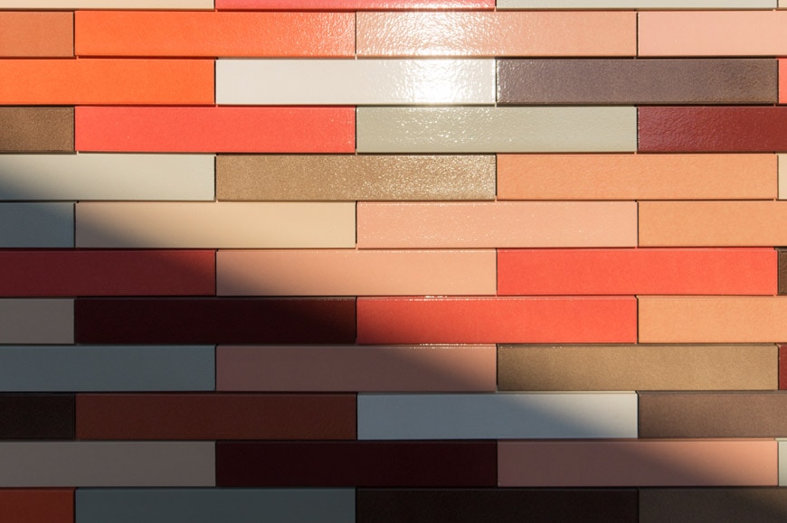 M9 Museo Novecento Venezia Mestre rivestimento ceramico Sauerbruch Hutton Inexhibit