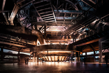 CCTN Design Shougang blast furmace museum Beijing 1