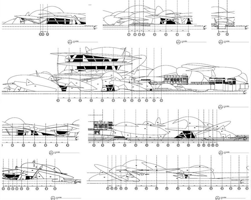 National Museum Of Qatar Architect Jean Nouvel Inexhibit