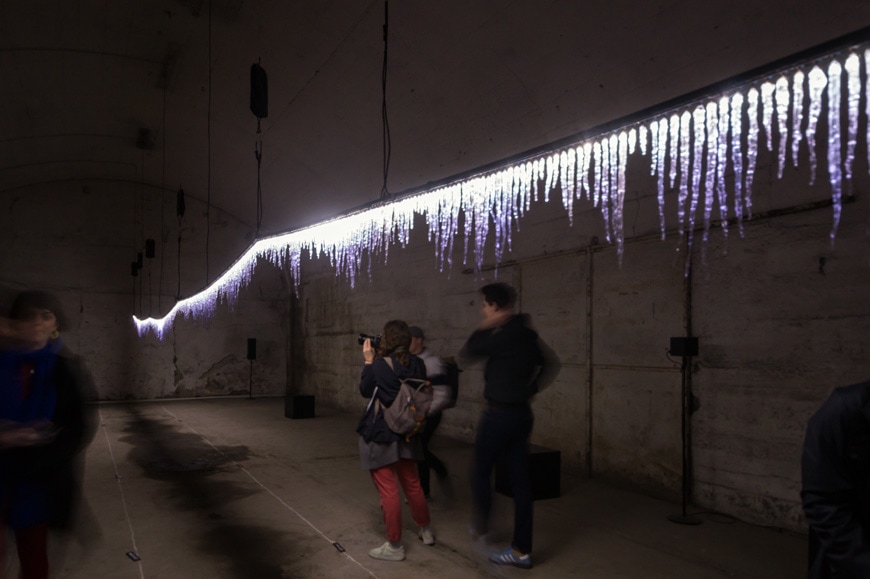 Satoshi Yoshiizumi TAKT PROJECT glow-grow installation Milan Design Week 2019 Inexhibit 3