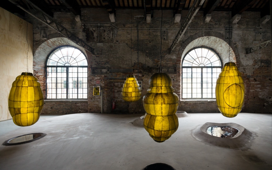 Anicka Yi, Biologizing the Machine (tentacular trouble), Venice Art Biennale 2019 Inexhibit