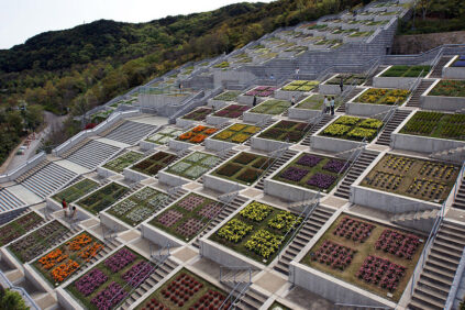Tadao Ando – The Hundred Step Garden at Awaji Yumebutai