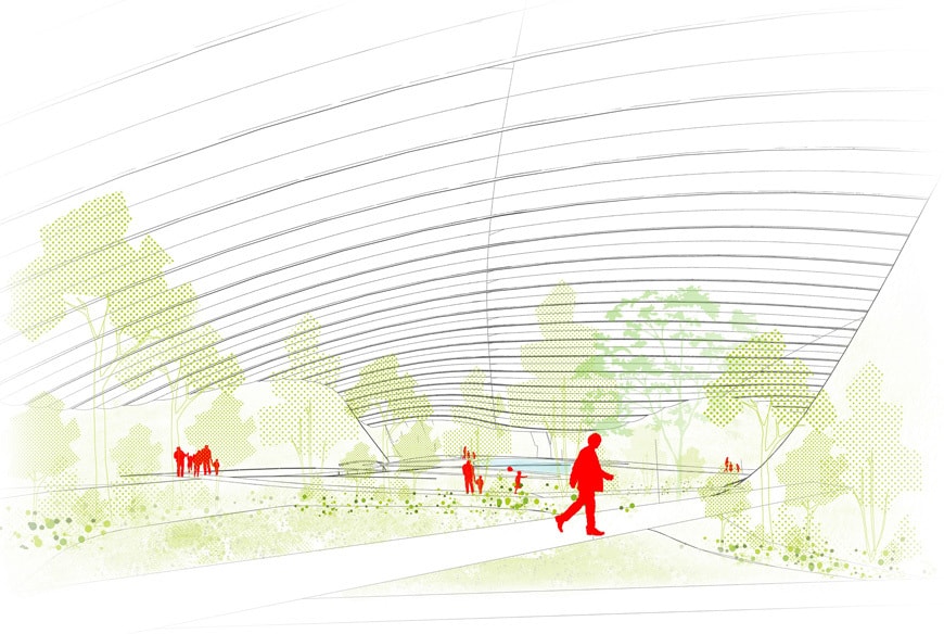 Tropicalia-Zuecca-Biennale-architettura-the-dome-interior-drawing©Coldefy