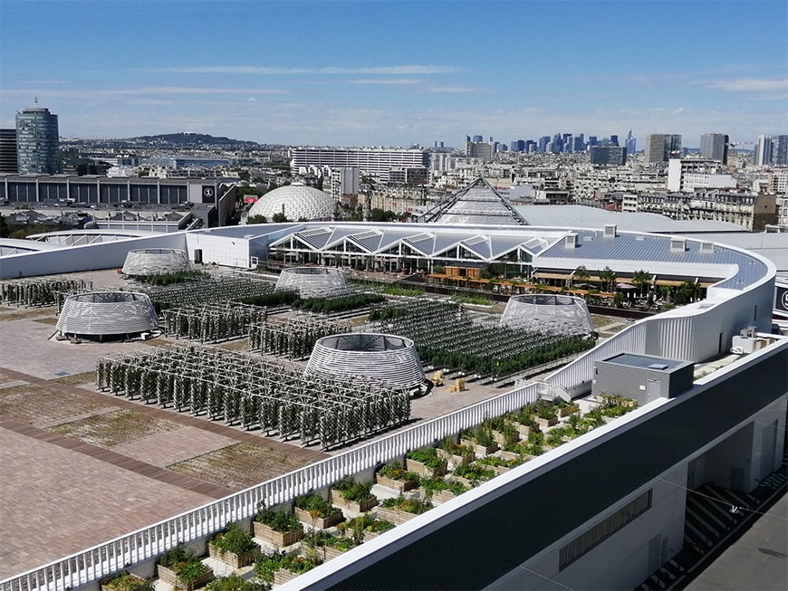 The Word S Largest Rooftop Urban Farm Sits On Top Of A Paris Building Inexhibit