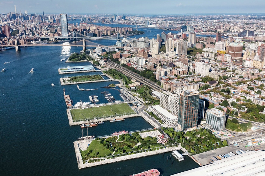 11-biennial-of-landscape-Barcelona-Brooklyn Bridge Park-Birdseye View