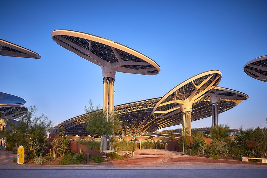 إكسبو 2020 دبي ، تيرا - Fixed Pavilion ، Grimshaw Architects