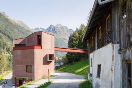 Un piccolo museo dedicato alla storia degli stambecchi nella regione di Pitztal, in Austria