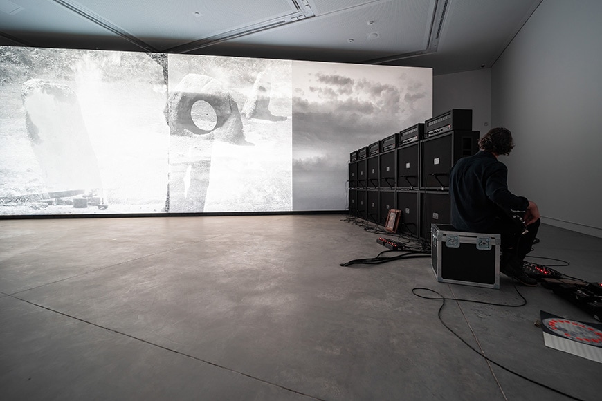 Marco Fusinato, Desastres installation, Australia Pavilion, 59th Venice Art Biennale 2022 4, Inexhibit