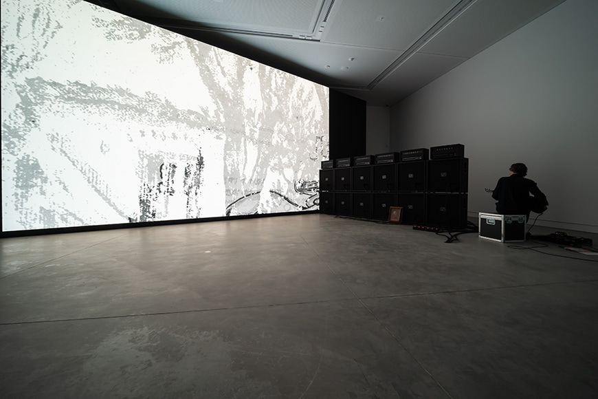 Marco Fusinato, Desastres installation, Australia Pavilion, 59th Venice Art Biennale 2022 5, Inexhibit